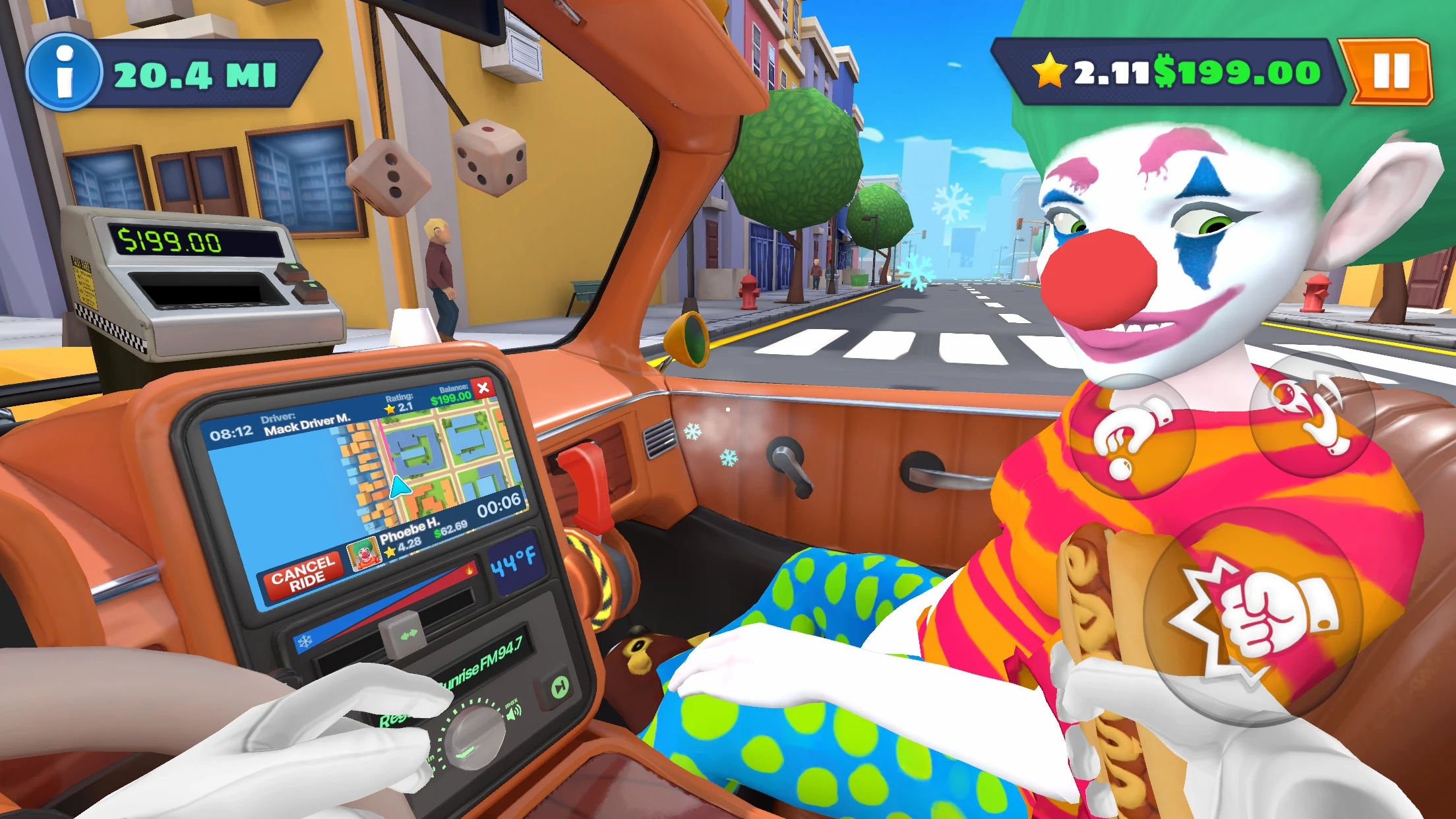 I am Taxi Driver: Pranks Sim screenshot